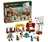 Lego Minecraft El Ataque a la Aldea del Globo de Ghast +10 Años