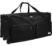 Bolsa de viaje XXL con función Trolley 160L negra