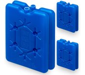 Set de 6 bolsas refrigerantes azul 16,5x11x1,5cm