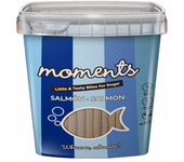 1 x 600 gr Barritas Moments de Salmón Snack Delicioso para Perros