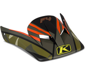 KLIM Visera de Casco  F4 Shattered Verde