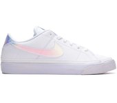 Nike - Zapatilla Court Legacy Mujer, Mujer, White-Multicolor-White, 6,5 USA