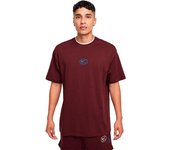 Nike - Camiseta Swoosh Air, Hombre, Burgundy Crush-Lt Photo Blue, M