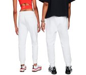 Nike - Pantalón largo Sportswear Club, Hombre, White-White-Black, XS