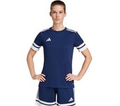 Adidas - Camiseta Squadra 25 Mujer, Mujer, Team Navy Blue-White, L