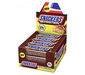 Snickers HI PROTEIN BARRITA PROTEICA 55g 12 Barritas Mantequilla de Cacahuete