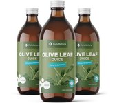 FutuNatura 3x Zumo de hojas de olivo, en total 1500 ml