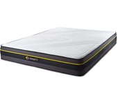 Sleepfit Colchón blanco con espuma viscoelástica 135 x 190