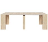 Calicosy Mesa extensible multifunciones - l 90/237 cm marrón