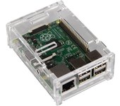 Joy-It RB-Case+01 Carcasa Acrílica Transparente para Raspberry B +/2B/3