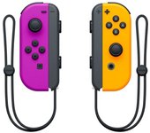 Nintendo Switch Joy-Con Set Izquierda/Derecha Morado Neón/ Naranja Neón