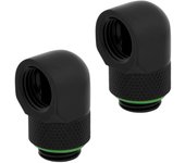 Corsair Hydro X Series 90° Rotary Pack 2 Adaptadores Negro