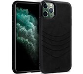 Cool Carcasa Leather Bordado Negro para iPhone 11 Pro Max