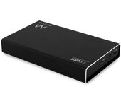 Ewent EW7070 Carcasa de Disco Duro/SSD 2.5" USB-C Negro