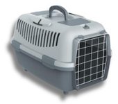 Transportin YOMMY para Mascotas con Puerta de Hierro 55x36x35cm