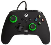 Power A Mando con Cable Hint Negro/Verde para Xbox Series X / S / Xbox One / PC