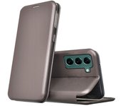 Cool Funda Flip Cover Elegance Plata para Samsung Galaxy S22 Plus S906