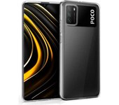 Cool Funda de Silicona Transparente para Xiaomi Pocophone M3 / Redmi 9T