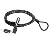 Conceptronic Candado con Llave para Portátil Nano Lock Slot 1.8m Negro