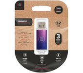 Pendrive Tech One Tech Be Fade 32GB USB 2.0 púrpura degradado compacto