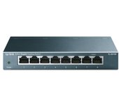 TP-LINK TL-SG108 Switch 8 Puertos Gigabit 10/100/1000 Mbps Metálico