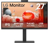 Monitor LG 27″ FHD 100Hz IPS Webcam Altavoces USB-C RJ45 Ergonomía Pro