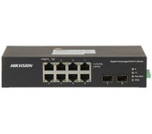 Switch Hikvision DS-3T0510HP-E/HS 8 Puertos Gigabit PoE 110W 2 Hi-PoE