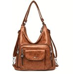 Bolso bandolera vintage, bolso de hombro retro, bolso de moda y cartera para mujer para el trabajo