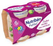 Nutribén Bipack Cena Crema de Verduras y Merluza 2x190g