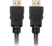 Sharkoon 1m, 2xHDMI 1m HDMI HDMI Negro cable HDMI