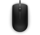 DELL MS116 ratón USB Óptico 1000 DPI Ambidextro