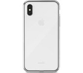 Moshi Vitros funda para teléfono móvil 14,7 cm (5.8 pulgadas pulgadas) Funda blanda Plata, Transparente