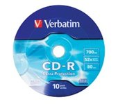 Verbatim CD-R 52X 700MB 10PK OPS Wrap EP CD-R 700M