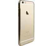 Muvit MULIFECOVBLIPH6-GLD funda para teléfono móvil 11,9 cm (4.7 pulgadas pulgadas) Carcasa rígida Oro