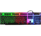 The G-Lab Keyz Neon USB QWERTY Español Negro
