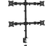 Equip 650117 27 pulgadas pulgadas Abrazadera Negro soporte de mesa