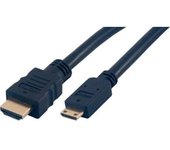 MCL 2m HDMI 2m HDMI Mini-HDMI Negro cable HDMI