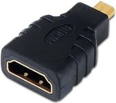 Nanocable 10.15.1206 adaptador de cable HDMI Micro HDMI Negro