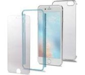 Celly BODY801LB funda para teléfono móvil 14 cm (5.5 pulgadas pulgadas) Carcasa rígida Azul, Transparente