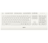 Logitech K280e USB QWERTZ Alemán Blanco