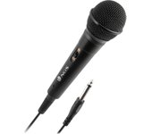 NGS Singer Fire Karaoke microphone Alámbrico Negro