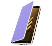 Funda libro Neon Flip Cover Original para Galaxy A8 - Violeta