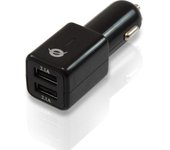 Conceptronic Cargador de coche USB de 2 puertos de 4,2 A