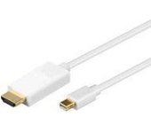 Microconnect 1.8m MDP/HDMI M/M 1,8 m mini DisplayPort Blanco