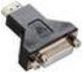 V7 V7E2HDMIMDVIDF-ADPTR adaptador de cable HDMI DVI-D Negro