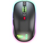 KeepOut X4Pro USB Óptico 2500DPI Ambidextro Negro,