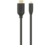 Belkin High Speed HDMI/Micro HDMI 1m cable HDMI HDMI tipo A (Estándar) HDMI tipo D (Micro) Negro