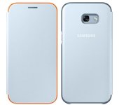 Funda libro Neon Flip Cover Original para Galaxy A3 2017 - Azul