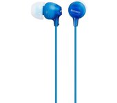 Sony MDR-EX15AP auriculares para móvil Binaural Dentro de oído Azul