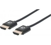 Manhattan 394369 1.8m HDMI HDMI Negro cable HDMI